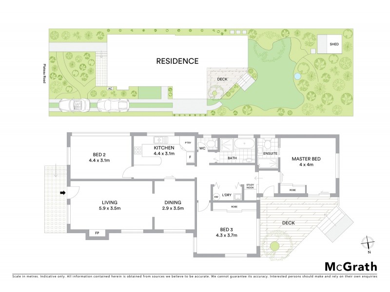 14 Plateau Road, Collaroy Plateau NSW 2097 Floorplan