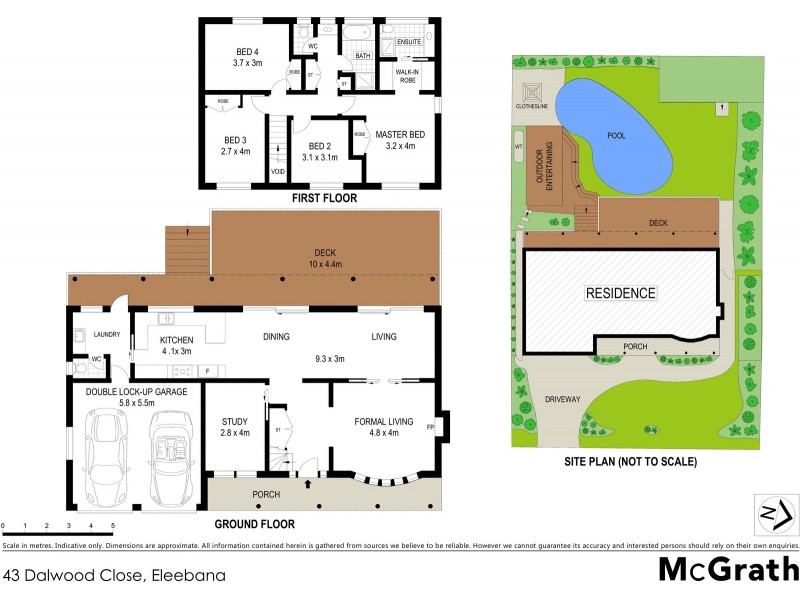 43 Dalwood Close, Eleebana NSW 2282 Floorplan