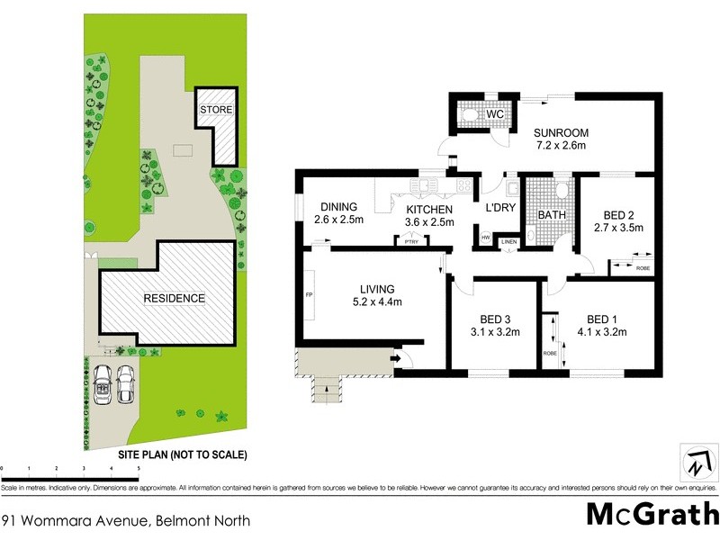91 Wommara Avenue, Belmont North NSW 2280 Floorplan