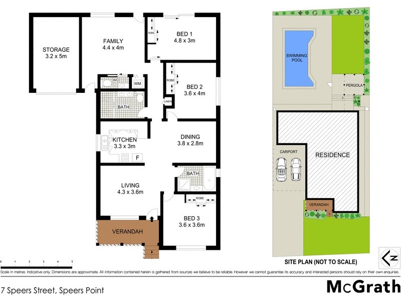7 Speers Street, Speers Point NSW 2284 Floorplan