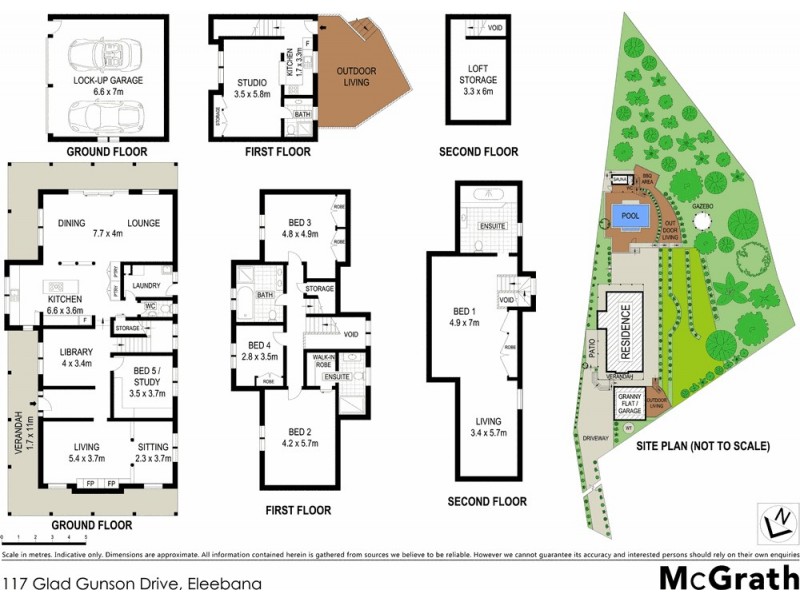 117 Glad Gunson Drive, Eleebana NSW 2282 Floorplan