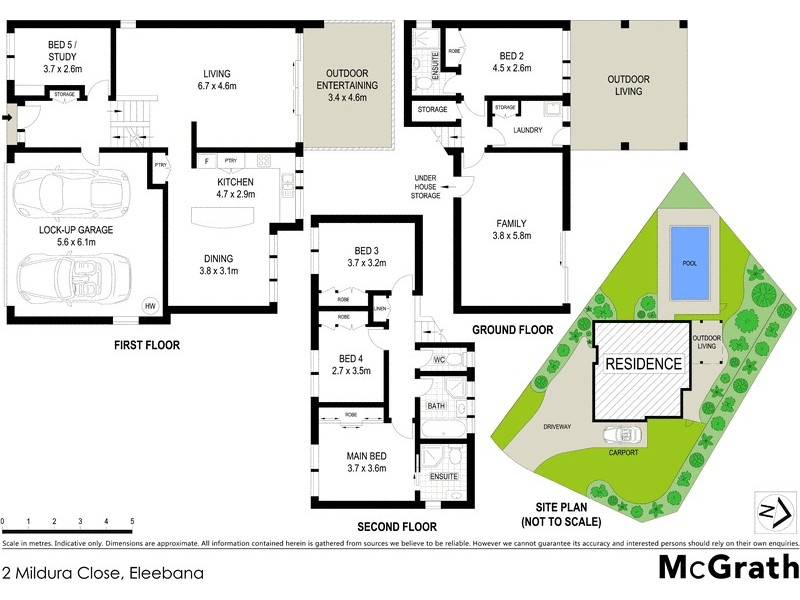 2 Mildura Close, Eleebana NSW 2282 Floorplan