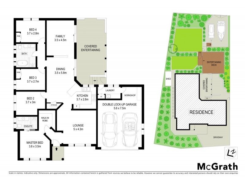 9 Glenridding Grove, Lakelands NSW 2282 Floorplan
