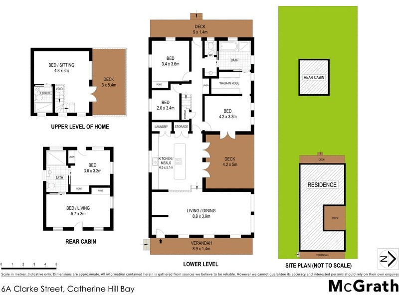 6A Clarke Street, Catherine Hill Bay NSW 2281 Floorplan