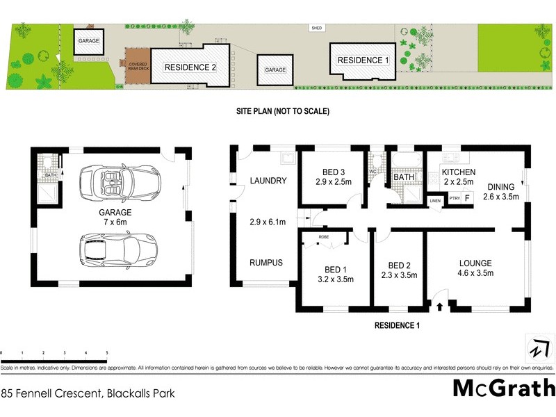 85 Fennell Crescent, Blackalls Park NSW 2283 Floorplan