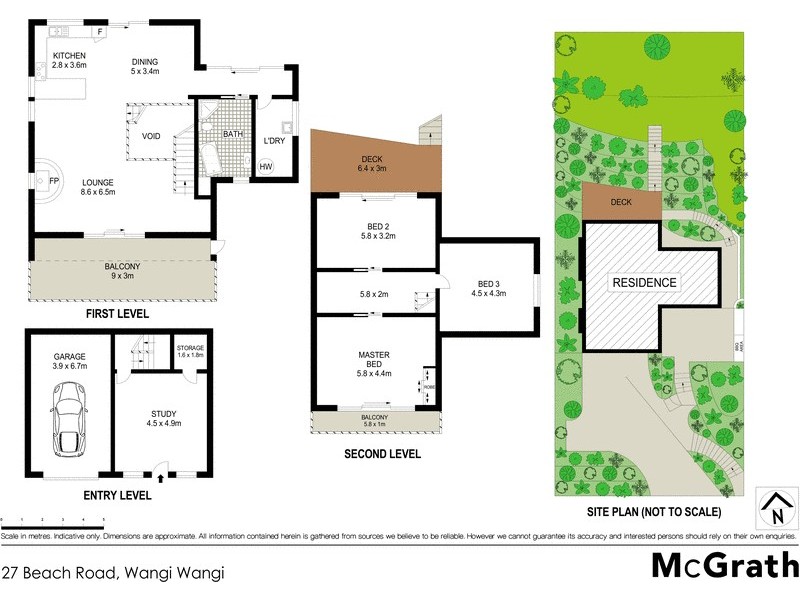 27 Beach Road, Wangi Wangi NSW 2267 Floorplan