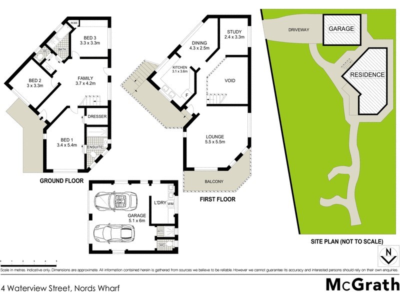 4 Waterview Street, Nords Wharf NSW 2281 Floorplan