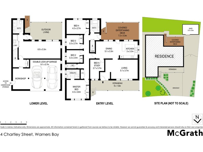 4 Chartley Street, Warners Bay NSW 2282 Floorplan