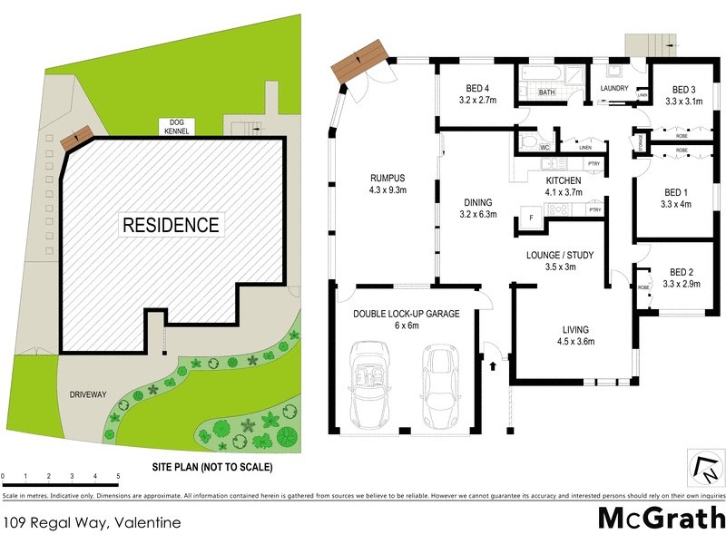 109 Regal Way, Valentine NSW 2280 Floorplan