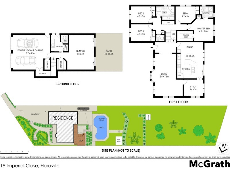 19 Imperial Close, Floraville NSW 2280 Floorplan