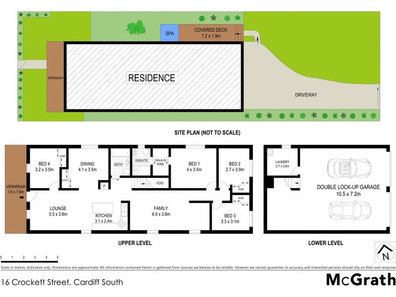 16 Crockett Street, Cardiff South NSW 2285 Floorplan