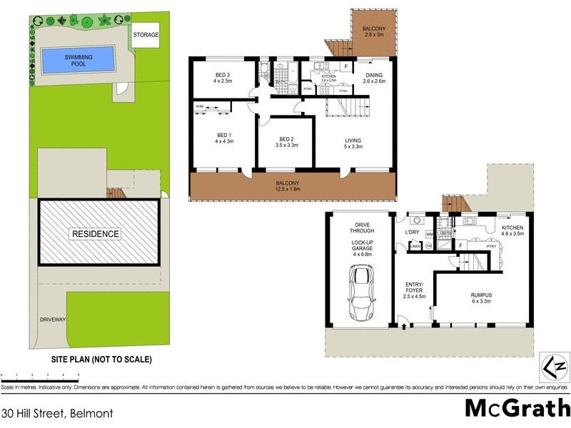 30 Hill Street, Belmont NSW 2280 Floorplan