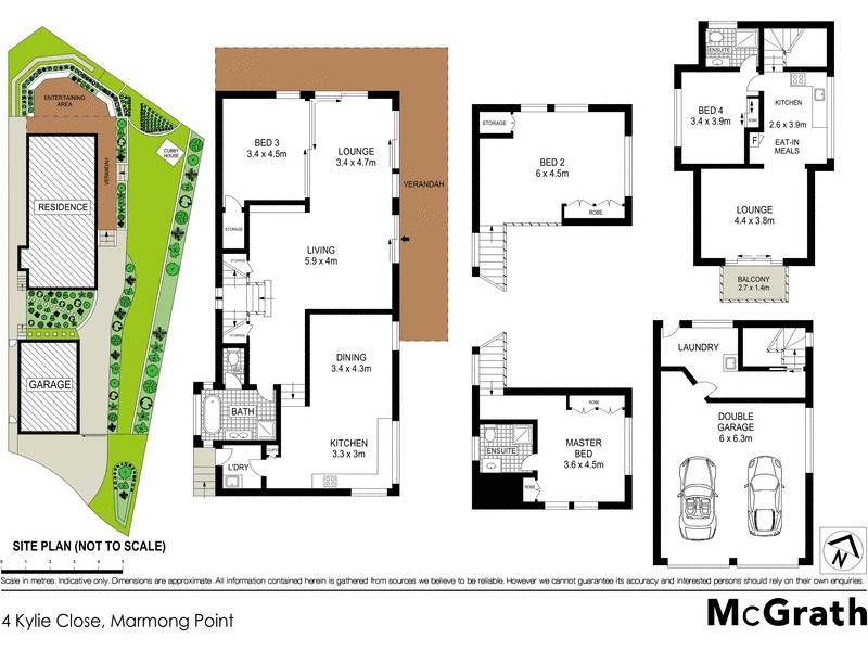 4 Kylie Close, Marmong Point NSW 2284 Floorplan