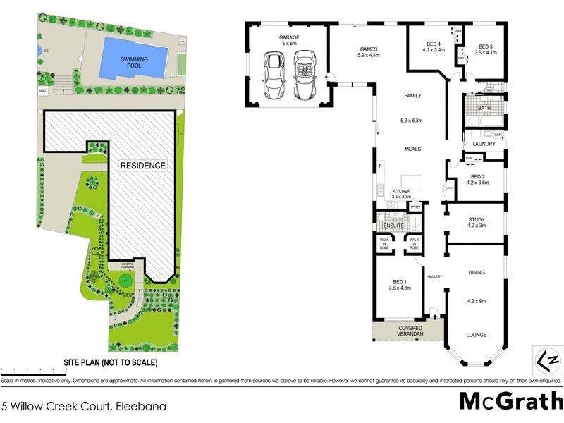 5 Willow Creek Court, Eleebana NSW 2282 Floorplan
