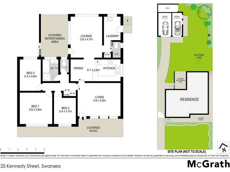 25 Kennedy Street, Swansea NSW 2281 Floorplan