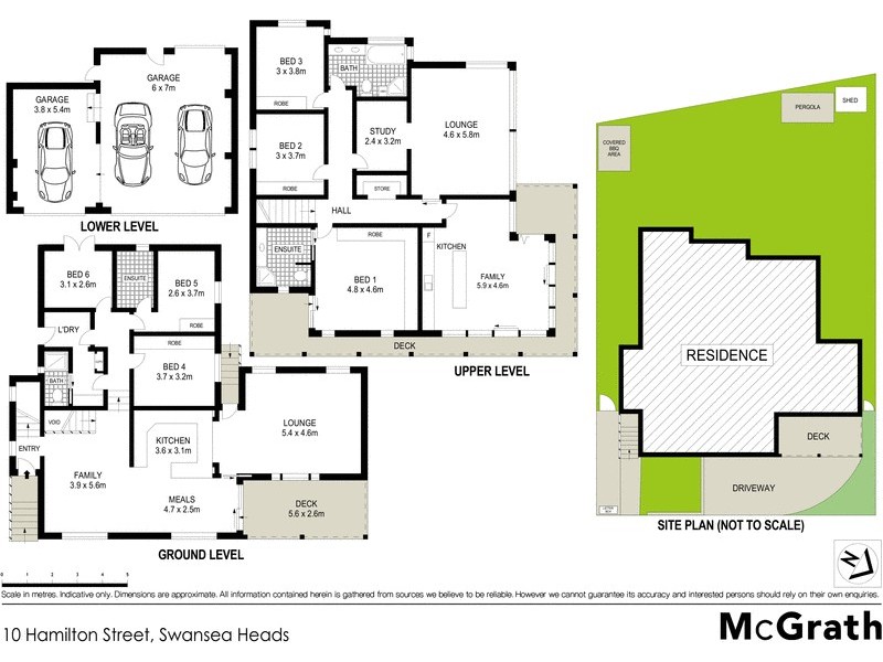 10 Hamilton Street, Swansea Heads NSW 2281 Floorplan