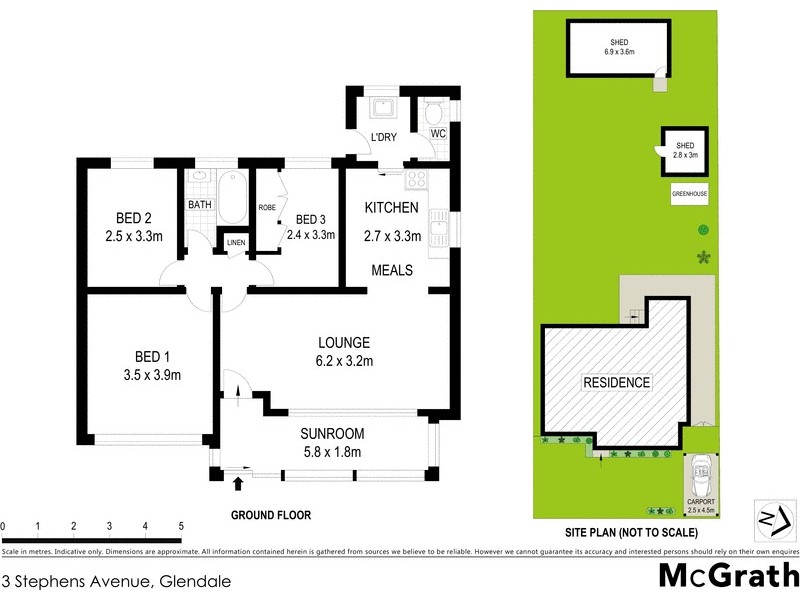 3 Stephens Avenue, Glendale NSW 2285 Floorplan