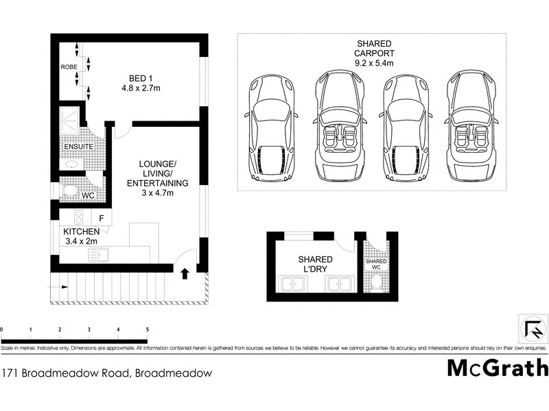3/171 Broadmeadow Road, Broadmeadow NSW 2292 Floorplan