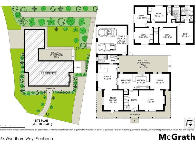 54 Wyndham Way, Eleebana NSW 2282 Floorplan