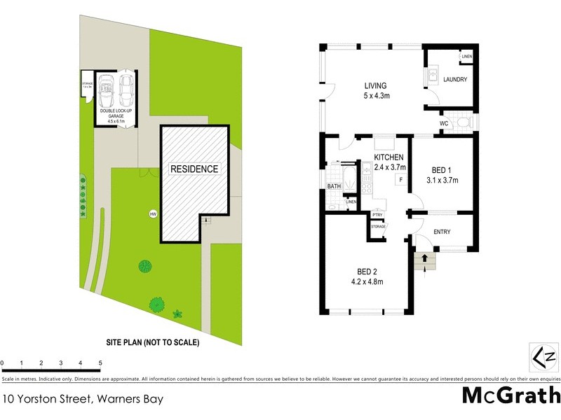 10 Yorston Street, Warners Bay NSW 2282 Floorplan