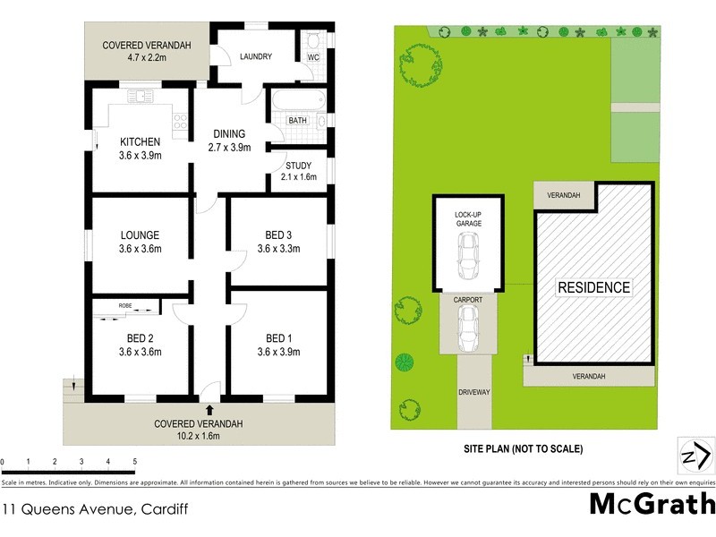 11 Queens Avenue, Cardiff NSW 2285 Floorplan