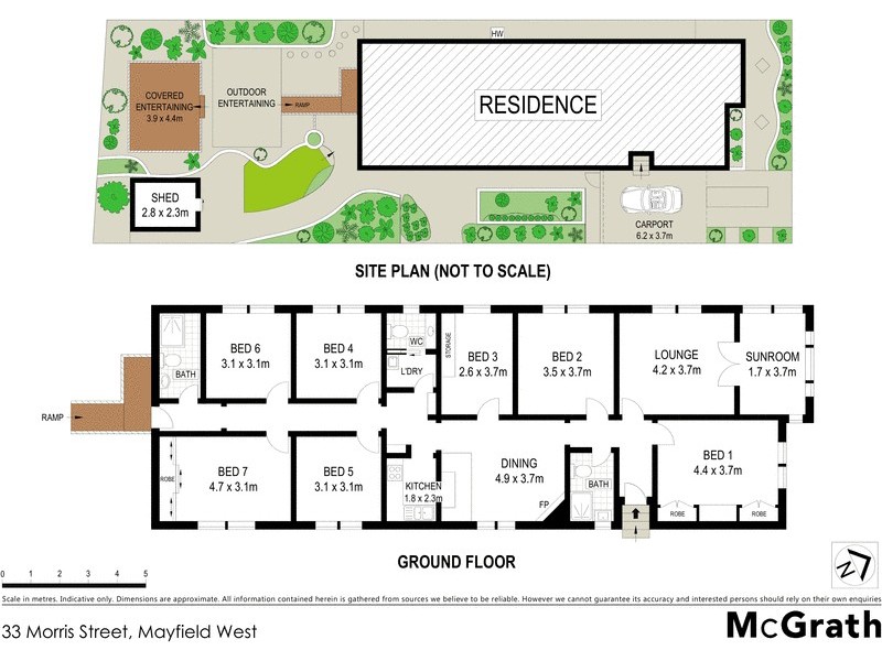 33 Morris Street, Mayfield West NSW 2304 Floorplan