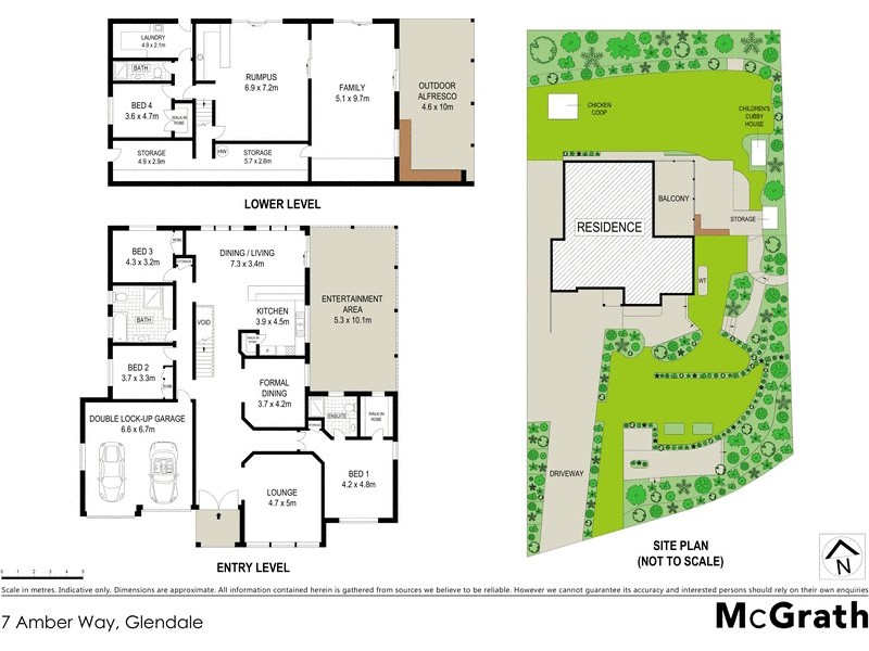 7 Amber Way, Glendale NSW 2285 Floorplan