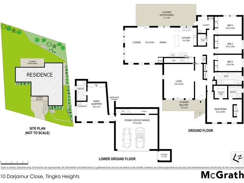 10 Darjamur Close, Tingira Heights NSW 2290 Floorplan