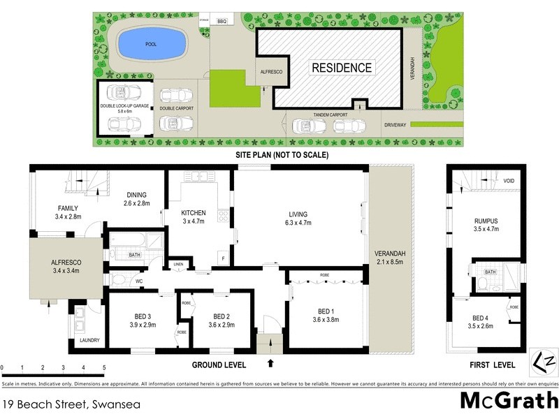 19 Beach Street, Swansea NSW 2281 Floorplan