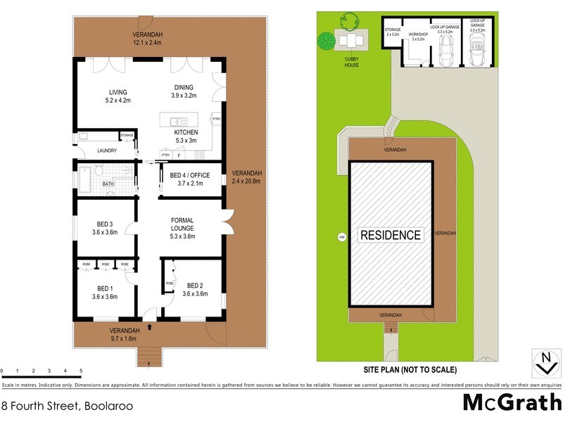 8 Fourth Street, Boolaroo NSW 2284 Floorplan