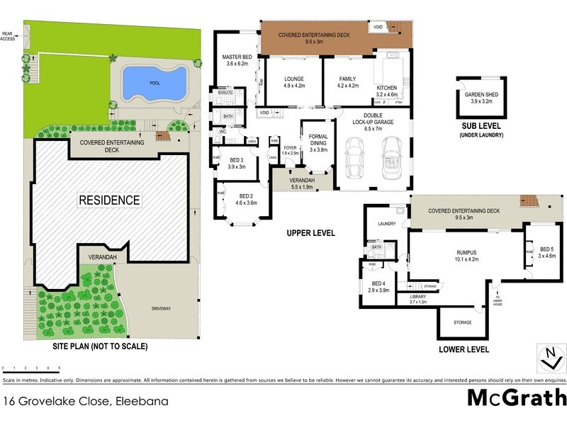 16 Grovelake Close, Eleebana NSW 2282 Floorplan