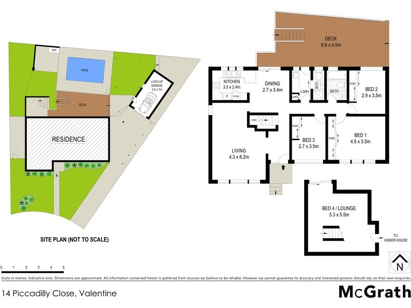 14 Piccadilly Close, Valentine NSW 2280 Floorplan