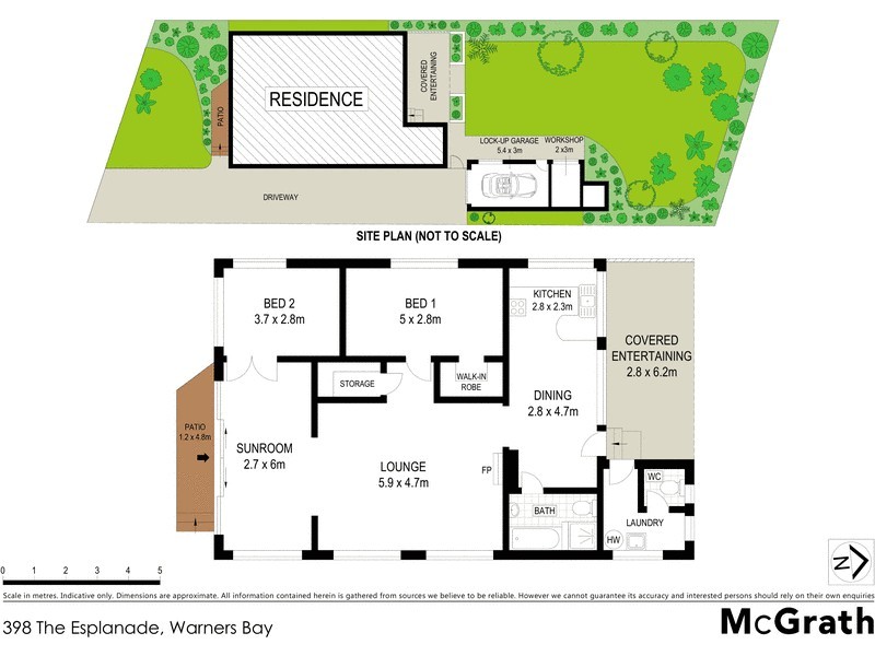 398 The Esplanade, Warners Bay NSW 2282 Floorplan