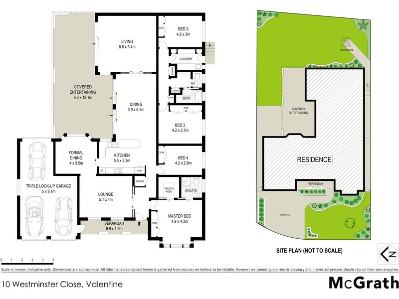 10 Westminster Close, Valentine NSW 2280 Floorplan