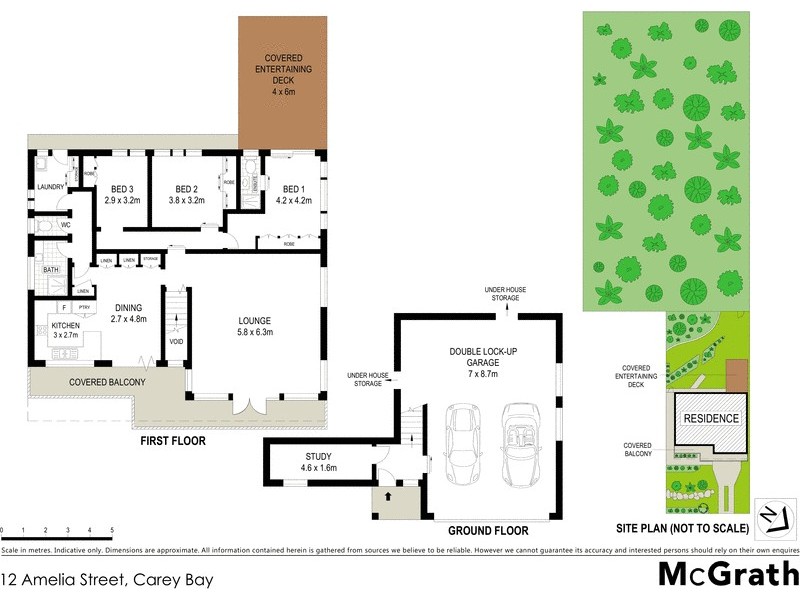 12 Amelia Street, Carey Bay NSW 2283 Floorplan
