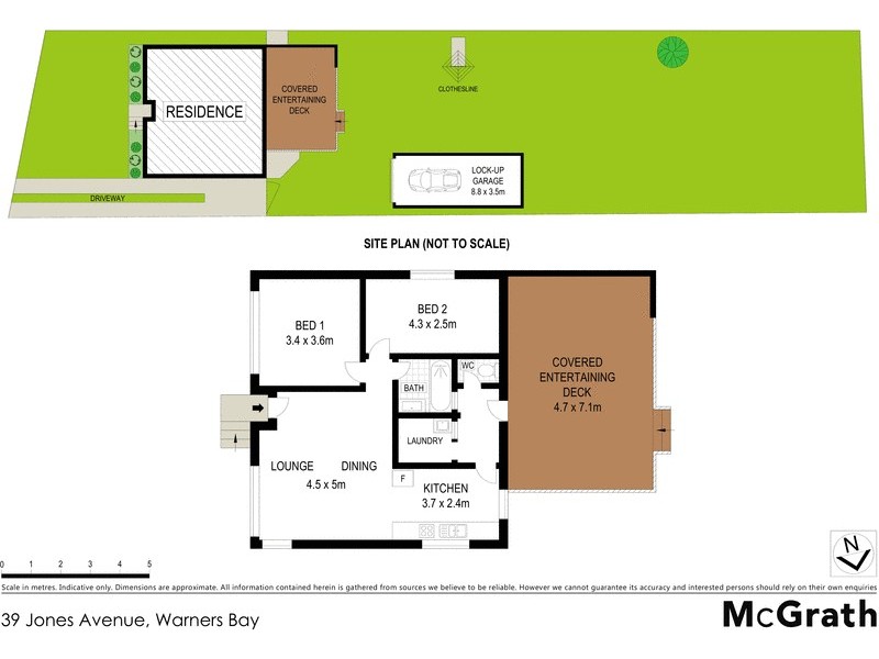 39 Jones Avenue, Warners Bay NSW 2282 Floorplan