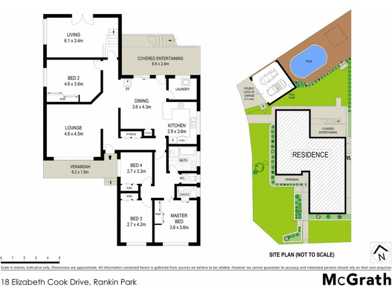 18 Elizabeth Cook Drive, Rankin Park NSW 2287 Floorplan