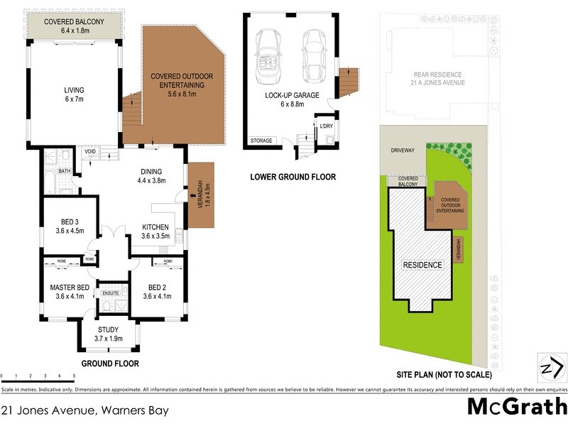 21 Jones Avenue, Warners Bay NSW 2282 Floorplan