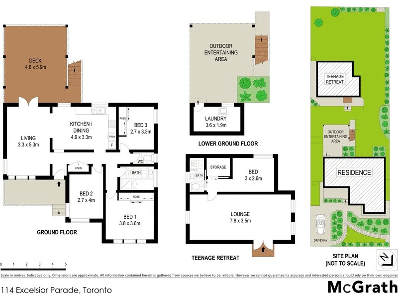 114 Excelsior Parade, Toronto NSW 2283 Floorplan