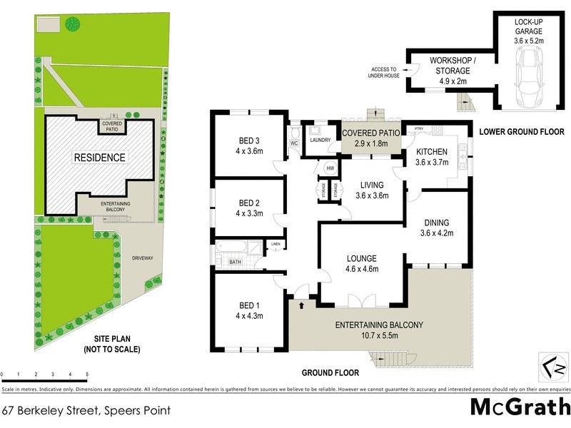 67 Berkeley Street, Speers Point NSW 2284 Floorplan