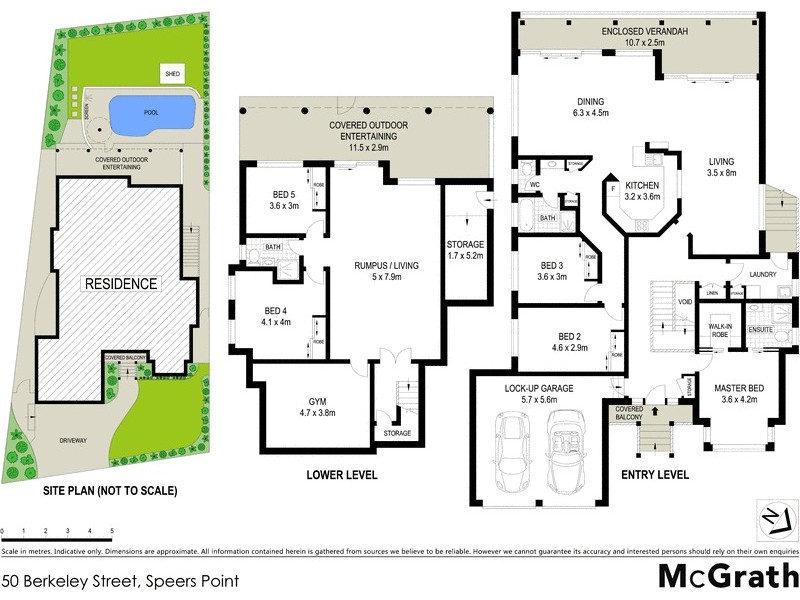 50 Berkeley Street, Speers Point NSW 2284 Floorplan