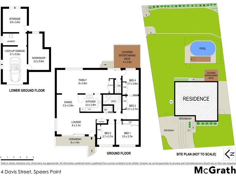 4 Davis Street, Speers Point NSW 2284 Floorplan