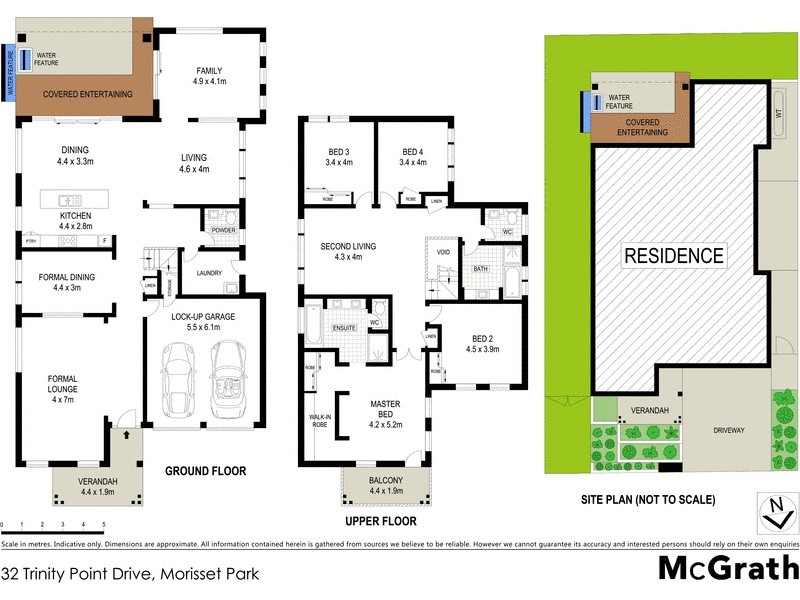 32 Trinity Point Drive, Morisset Park NSW 2264 Floorplan