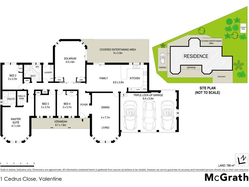 1 Cedrus Close, Valentine NSW 2280 Floorplan
