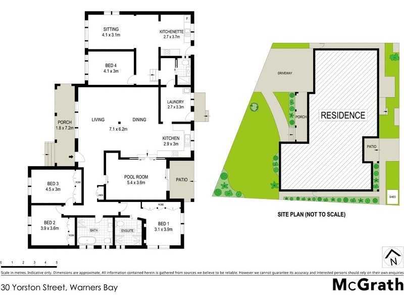 30 Yorston Street, Warners Bay NSW 2282 Floorplan