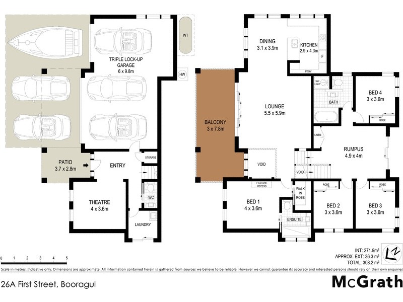 26A First Street, Booragul NSW 2284 Floorplan