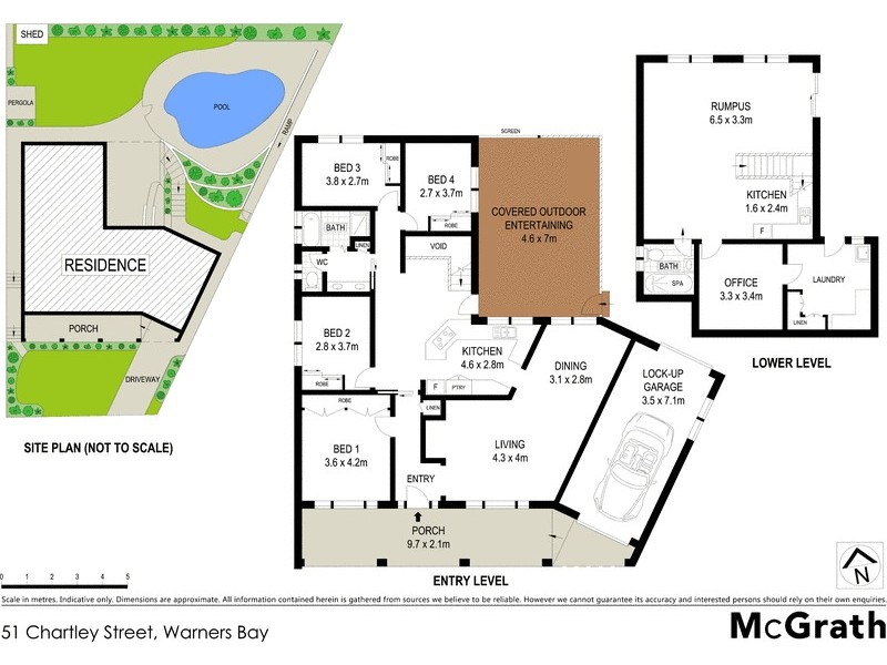 51 Chartley Street, Warners Bay NSW 2282 Floorplan