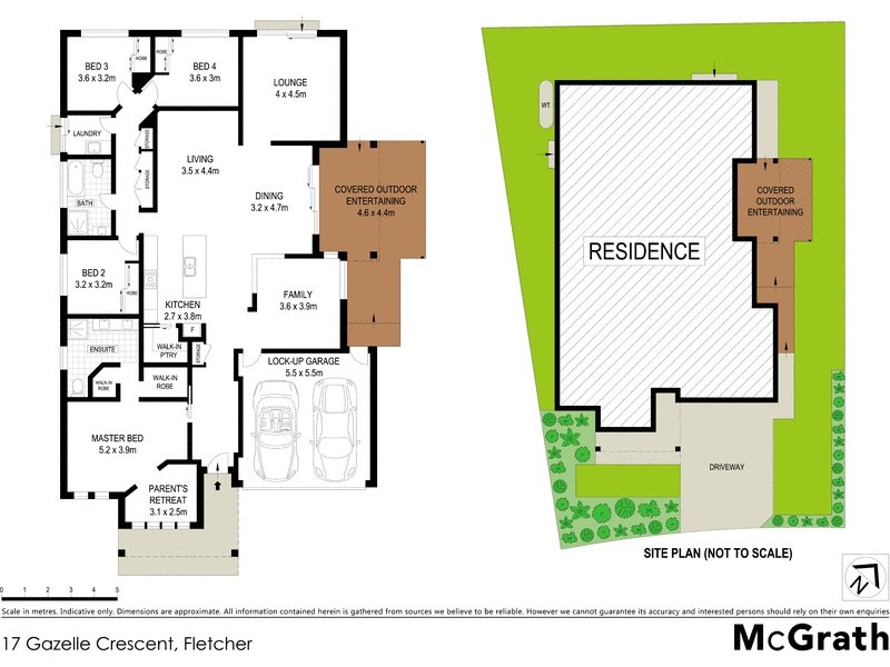 17 Gazelle Crescent, Fletcher NSW 2287 Floorplan
