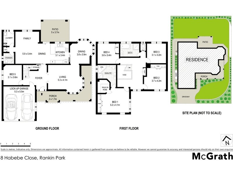 8 Habebe Close, Rankin Park NSW 2287 Floorplan
