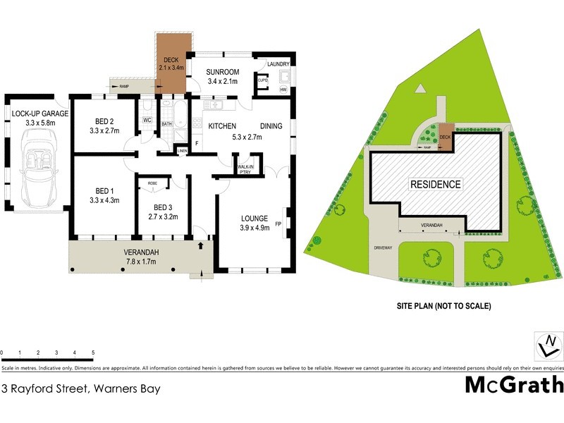 3 Rayford Street, Warners Bay NSW 2282 Floorplan
